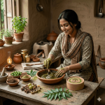 হার্বাল মেহেদী মিক্স – আমলা ও নিম সমৃদ্ধ